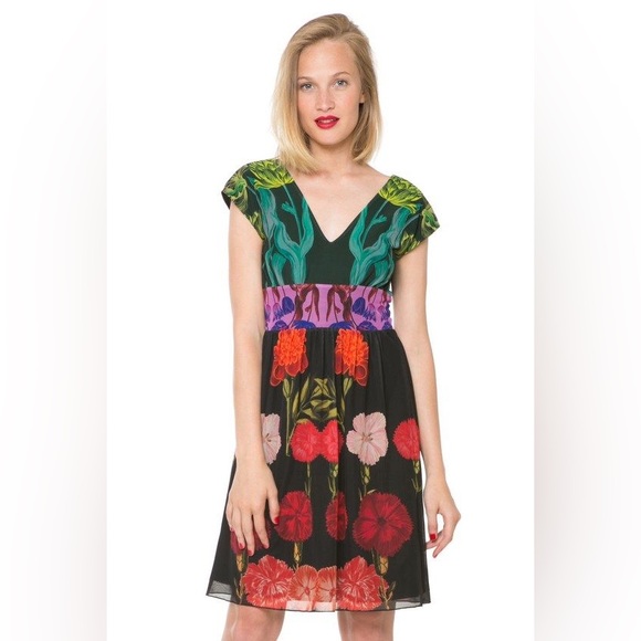 Desigual Dresses & Skirts - Desigual by Christian Lacroix CARMEN floral dress EUC